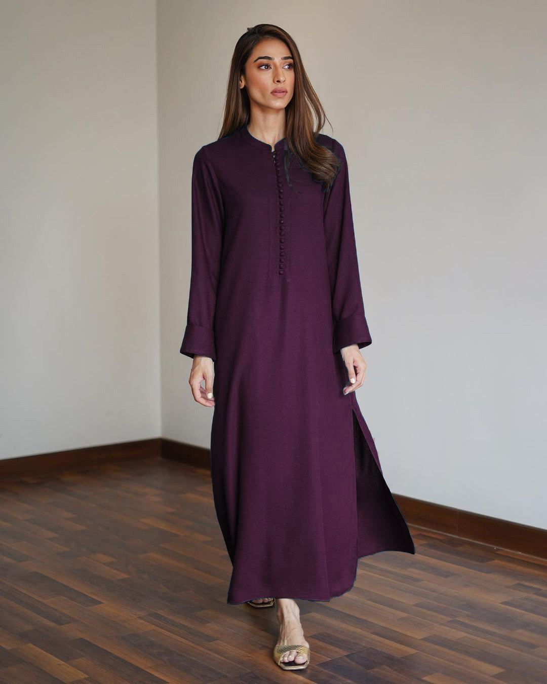 Raima 2 pc Coord Set Premium Fabric | Premium Lawn Stitched | Long Length -15001