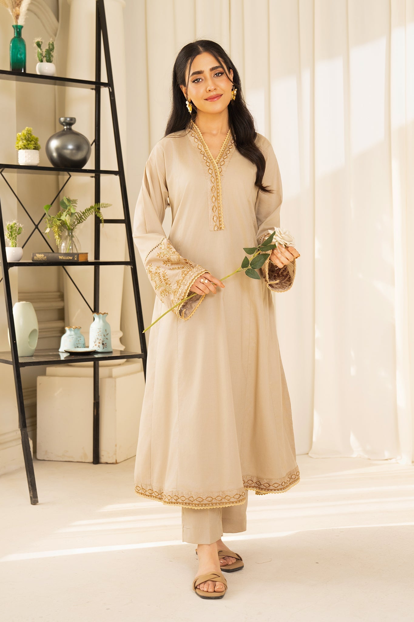 Asher -2 Pcs PREMIUM FABRIC | SUMMER FIT | STITCHED-1381