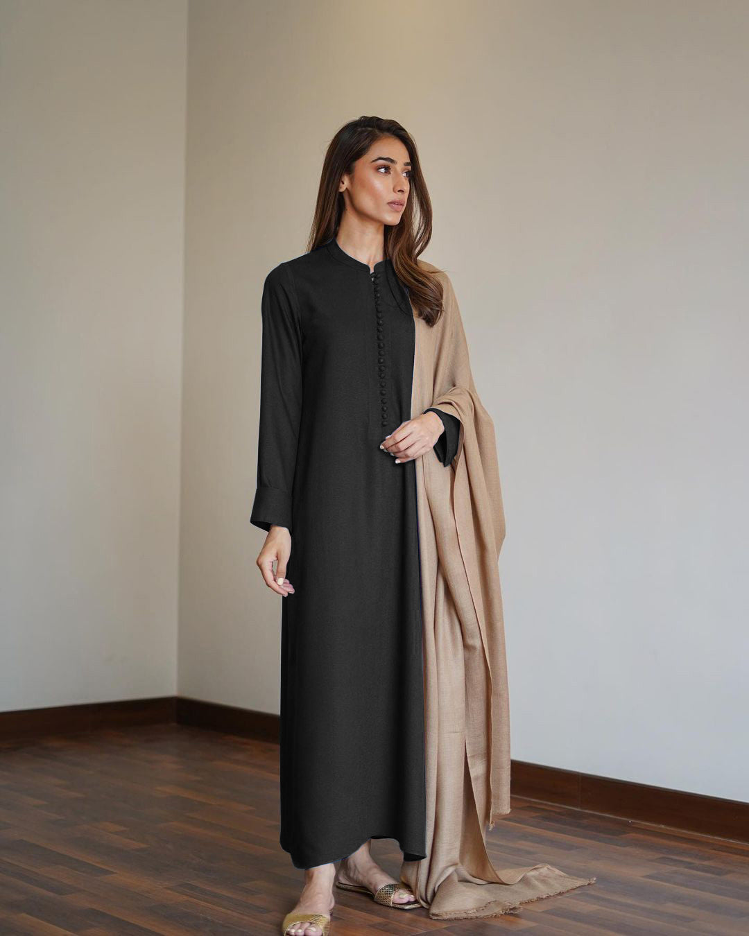 Raima 2 pc Coord Set Premium Fabric | Premium Lawn Stitched | Long Length -15001