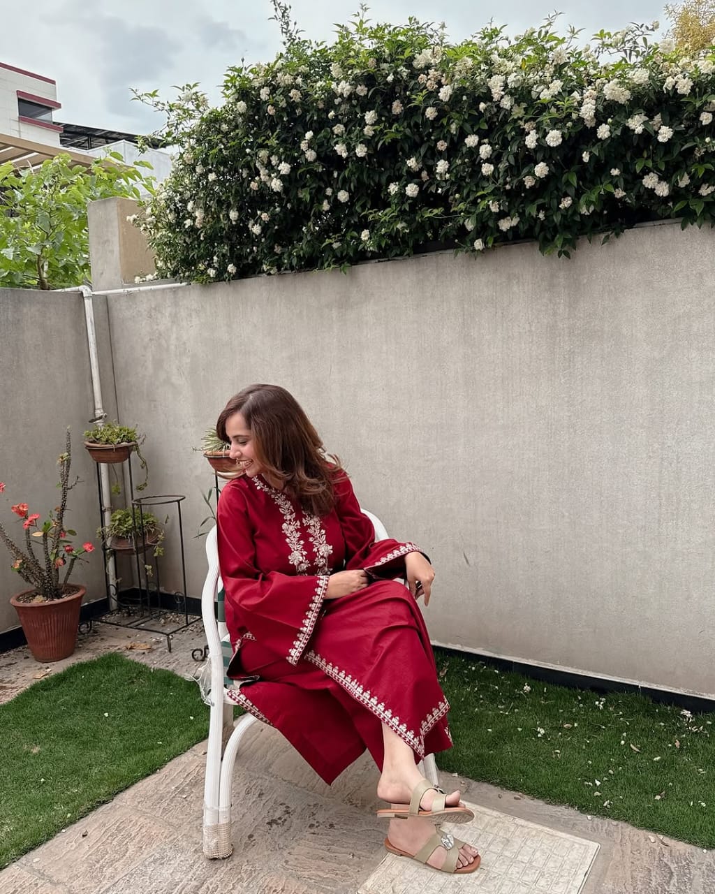 AGHA NOOR | 2PC | LINEN |