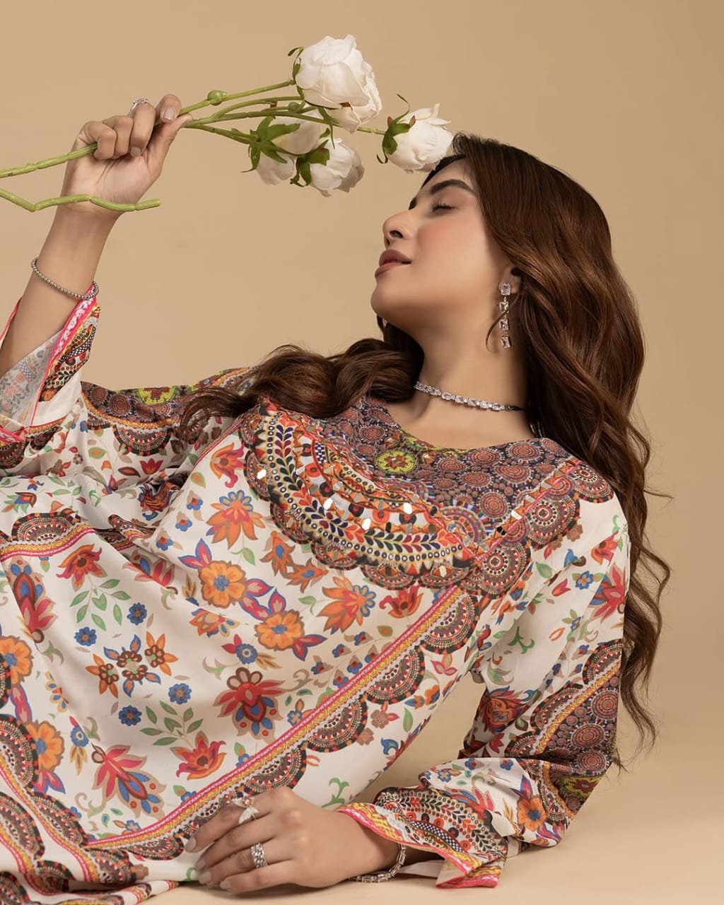 Kohenoor (Digital 2 Pcs) Stitched Summer Fit - Premium Quality Fabric
