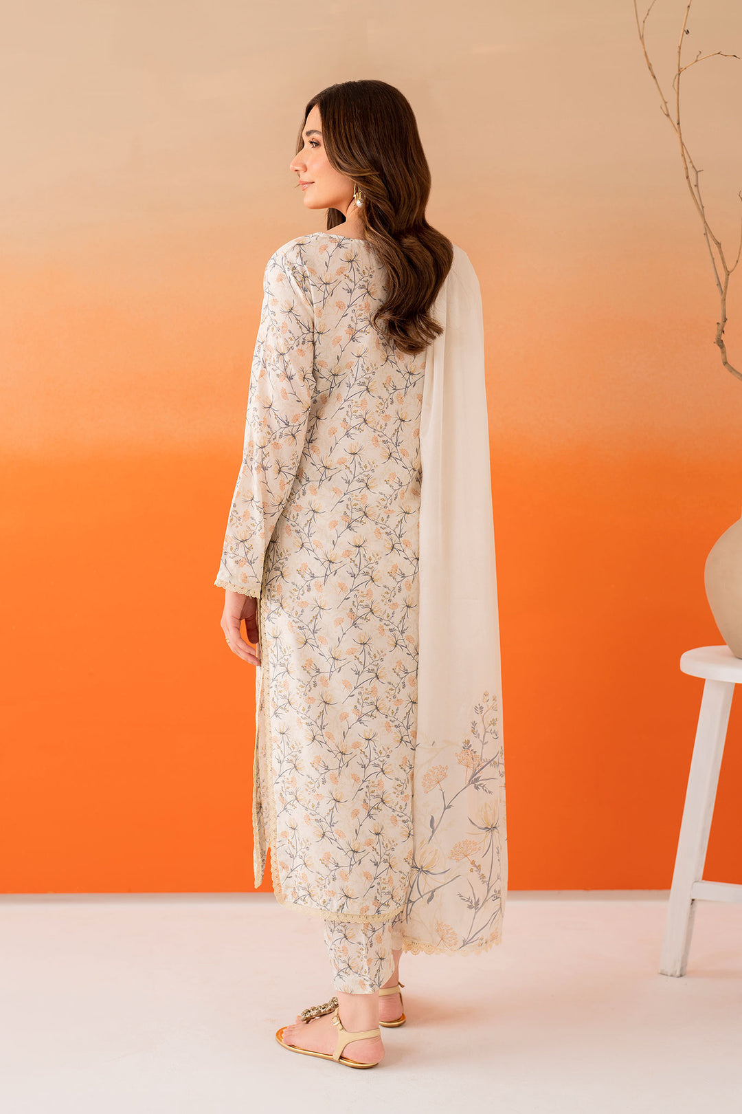 Velin -3 Pcs PREMIUM FABRIC | SUMMER FIT | STITCHED-1400