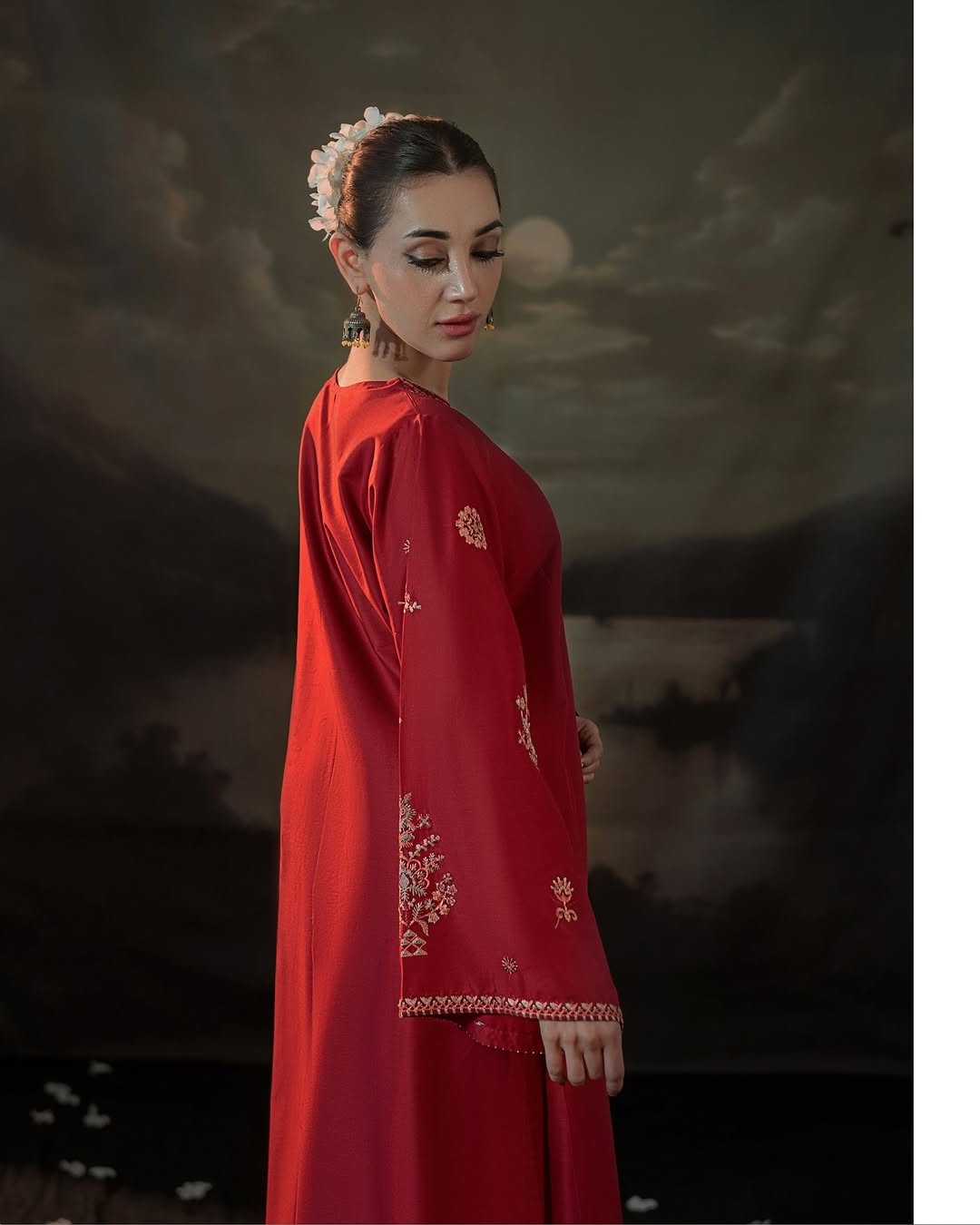 Tulip Long Length (Embroidery 2 Pcs)