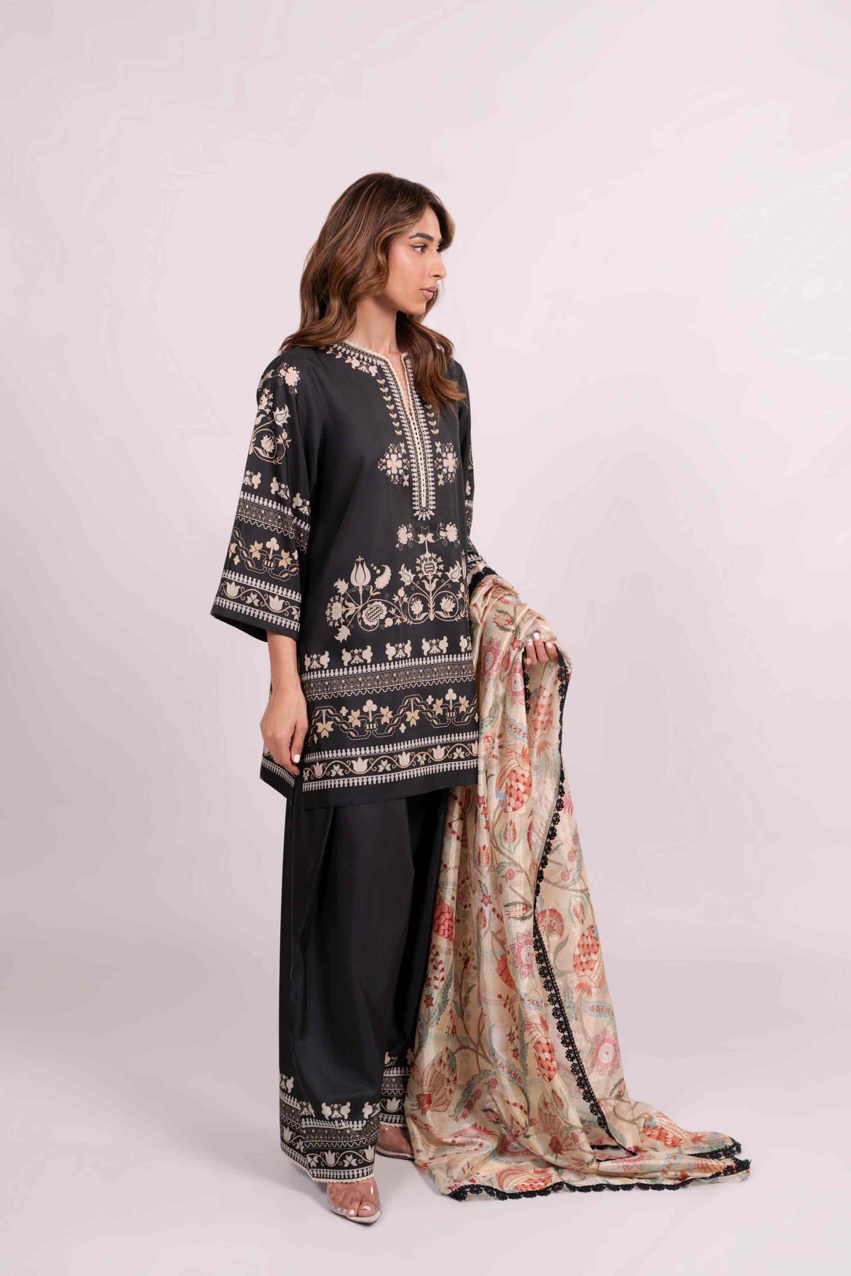 Floral | 3pc | Digital Printed | PREMIUM STITCHED | PREMIUM FABRIC |