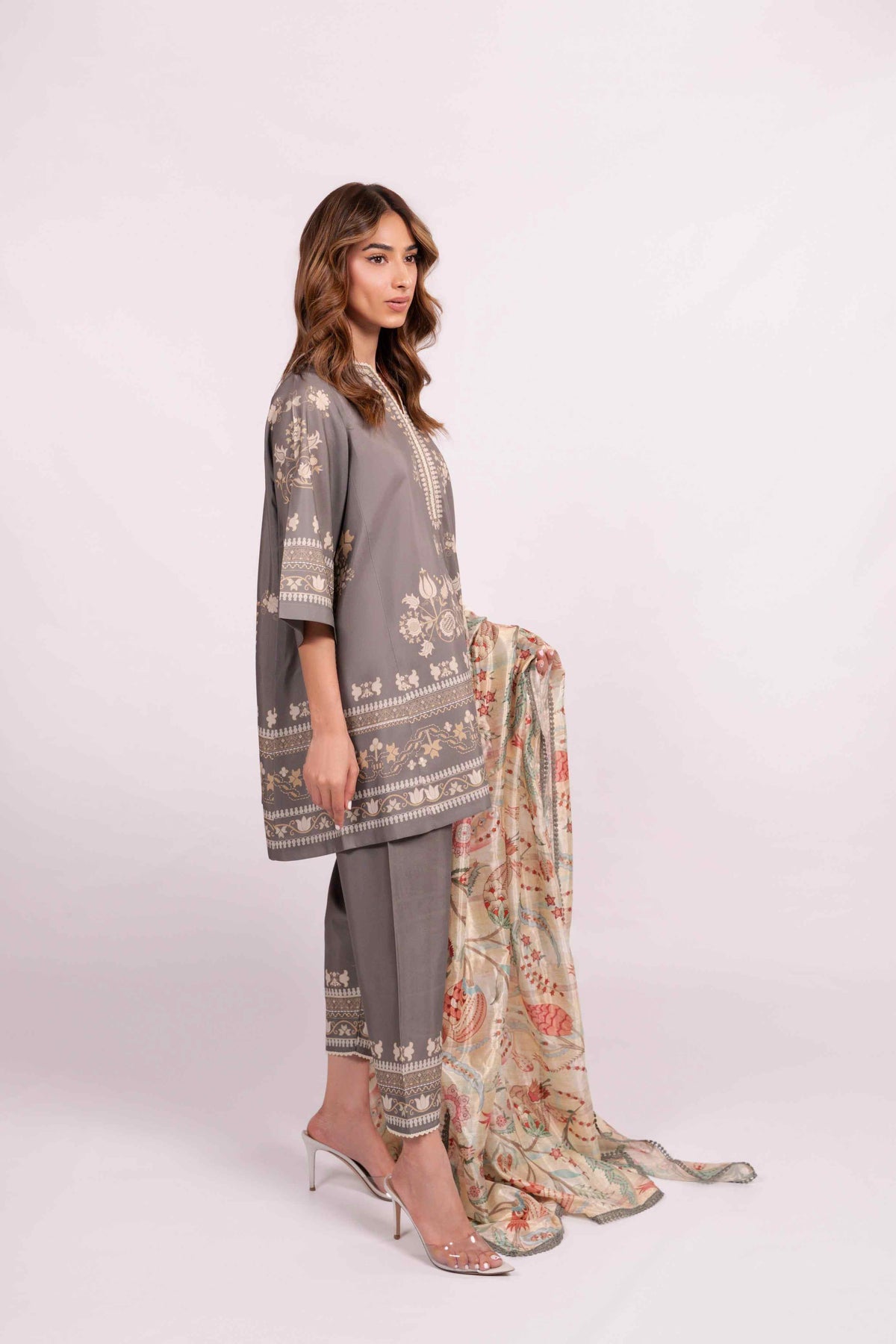 Floral | 3pc | Digital Printed | PREMIUM STITCHED | PREMIUM FABRIC |