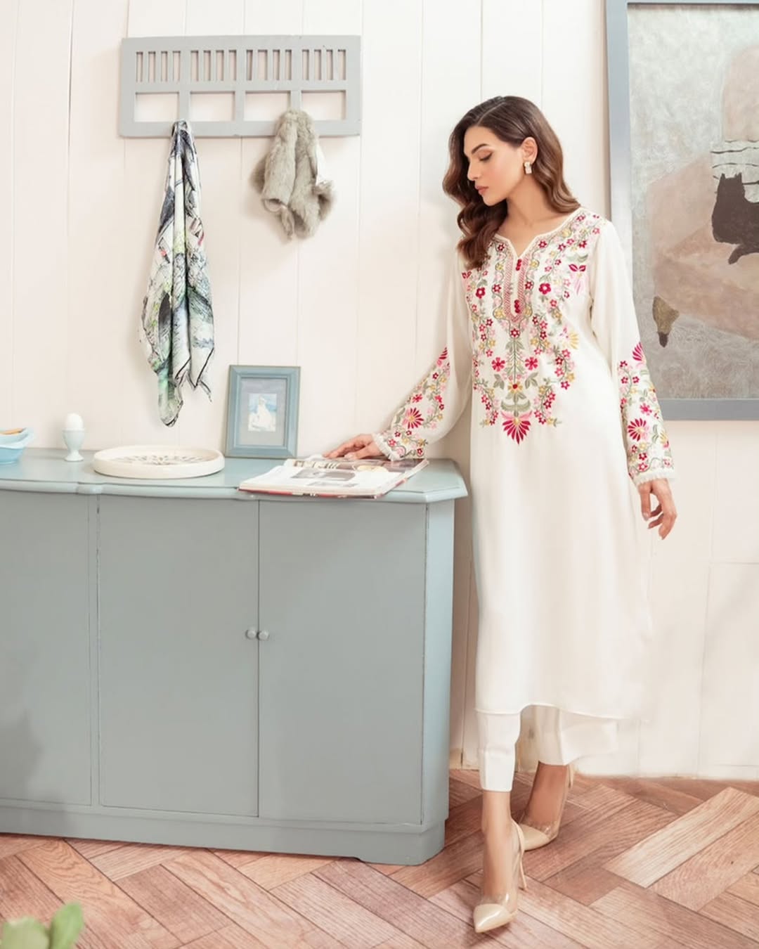 Rubab (Embroidery 2 Pcs) - Premium Quality Fabric