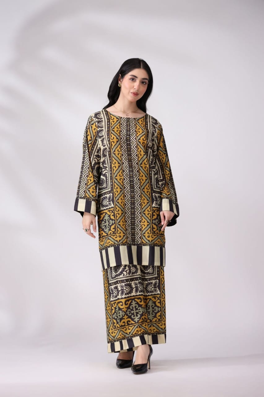Digital Printed 2 Pcs PREMIUM FABRIC | SUMMER FIT | STITCHED - 3212