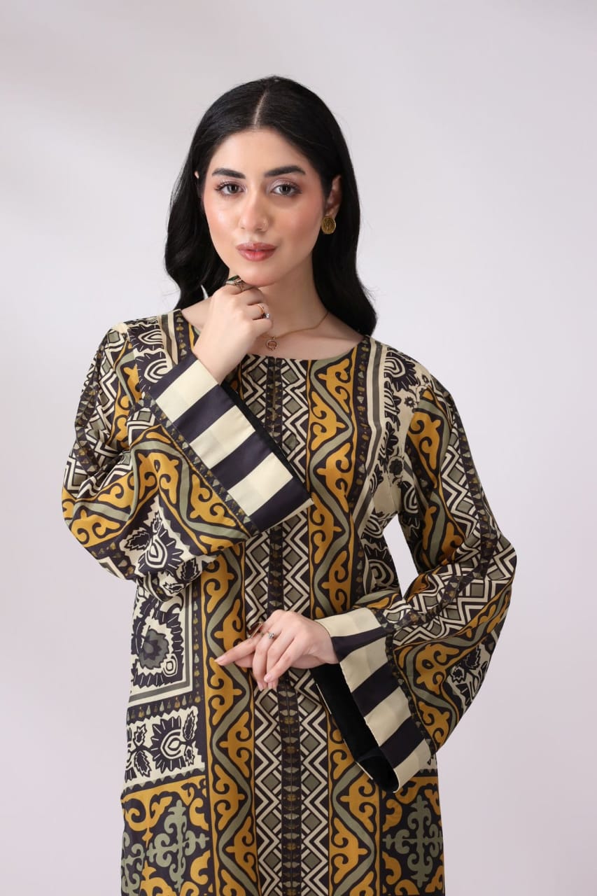 Digital Printed 2 Pcs PREMIUM FABRIC | SUMMER FIT | STITCHED - 3212