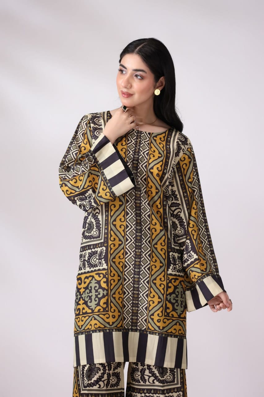 Digital Printed 2 Pcs PREMIUM FABRIC | SUMMER FIT | STITCHED - 3212