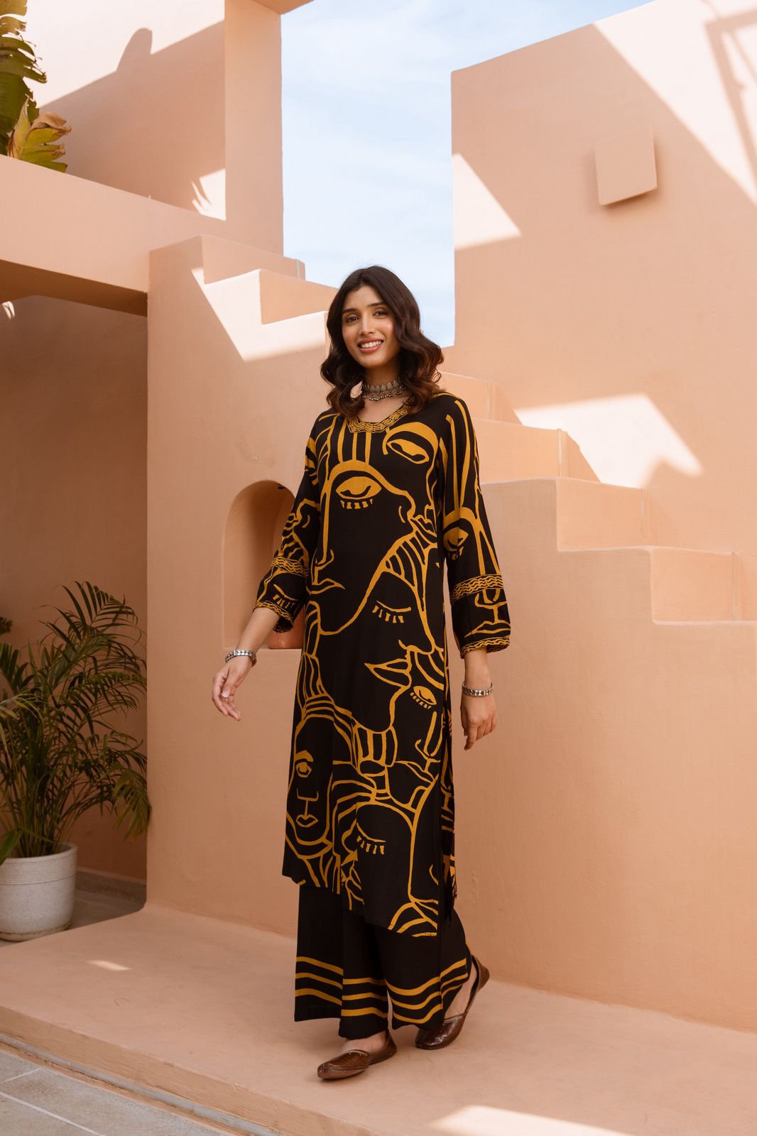 NURA - Digital Printed 2 Pcs PREMIUM FABRIC | SUMMER FIT | STITCHED - 3216