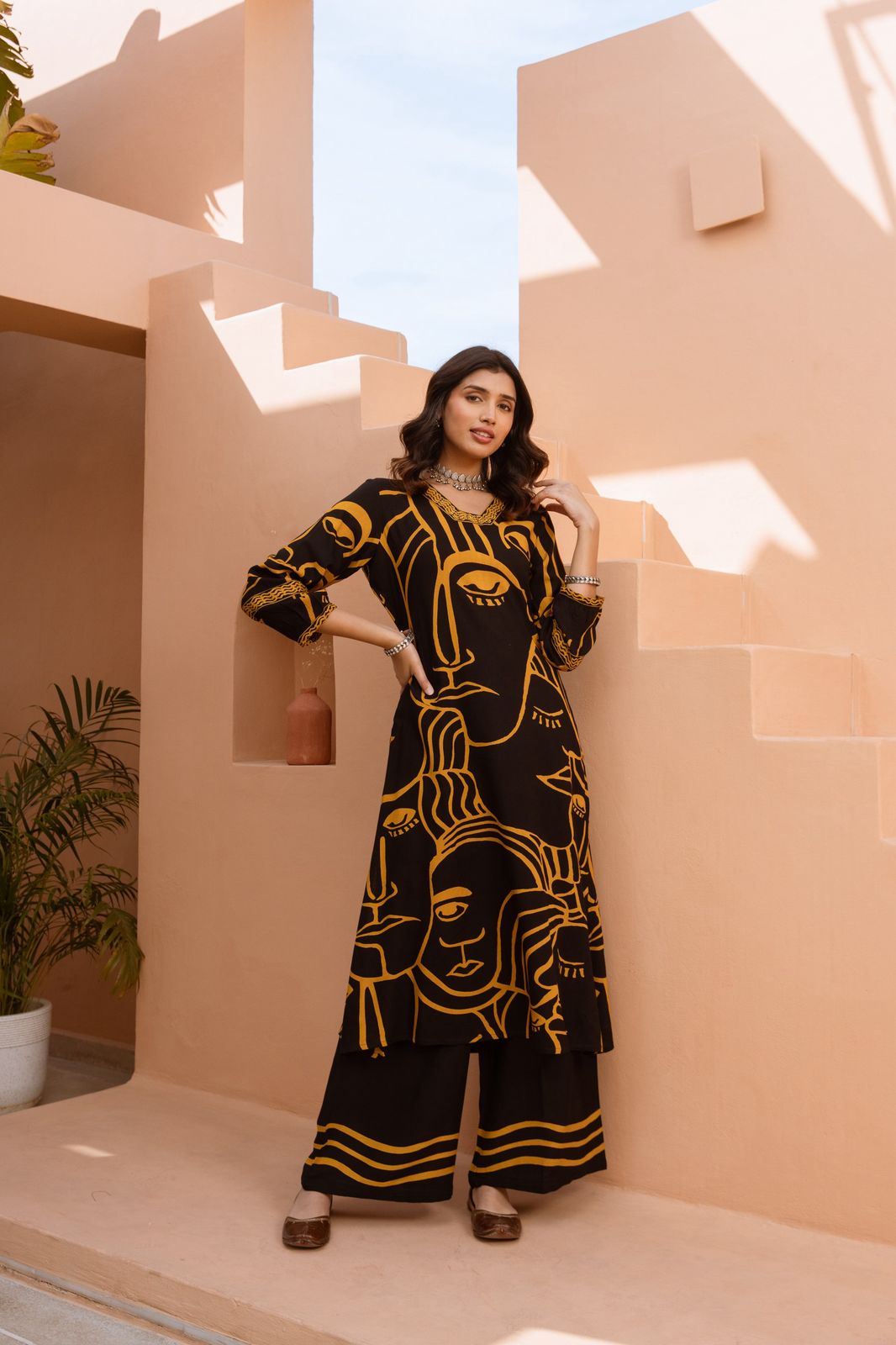 NURA - Digital Printed 2 Pcs PREMIUM FABRIC | SUMMER FIT | STITCHED - 3216