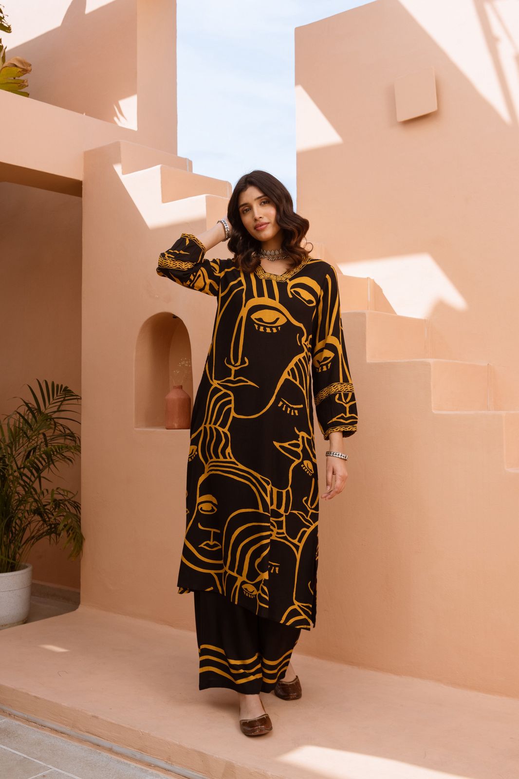 NURA - Digital Printed 2 Pcs PREMIUM FABRIC | SUMMER FIT | STITCHED - 3216
