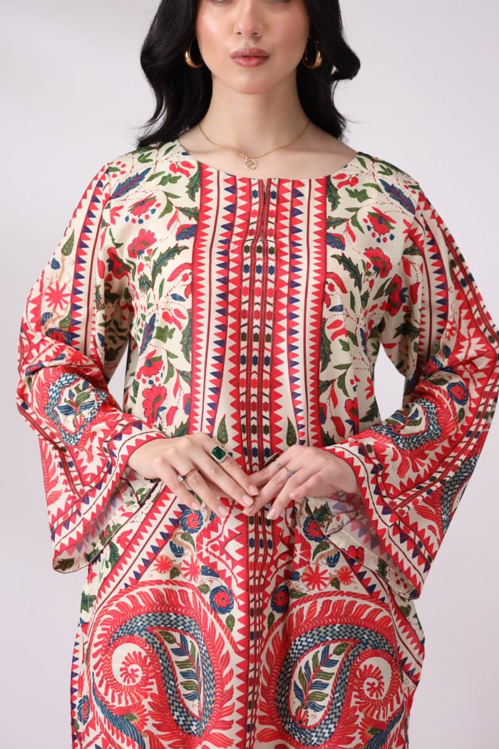 Mashal Preet (Digital 2 Pcs) NEW ARRIVALS | 2PC LAWN SUMMER FIT |STITCHED| FAST DELIVERY