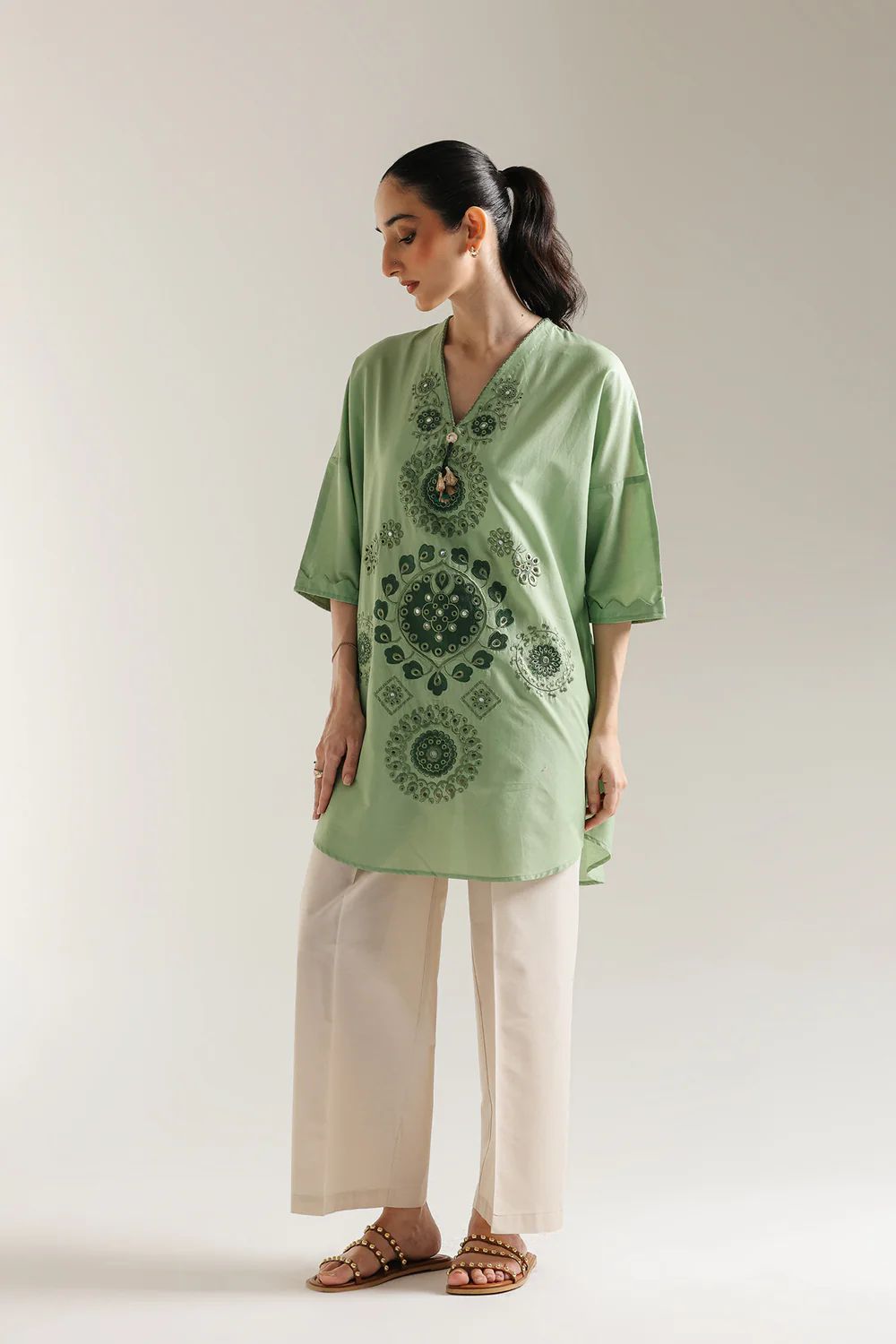 Rene | Co-ord Set 2pc | Digital Printed | SUMMER FIT | PREMIUM STITCHED | PREMIUM FABRIC | SKU-B945623