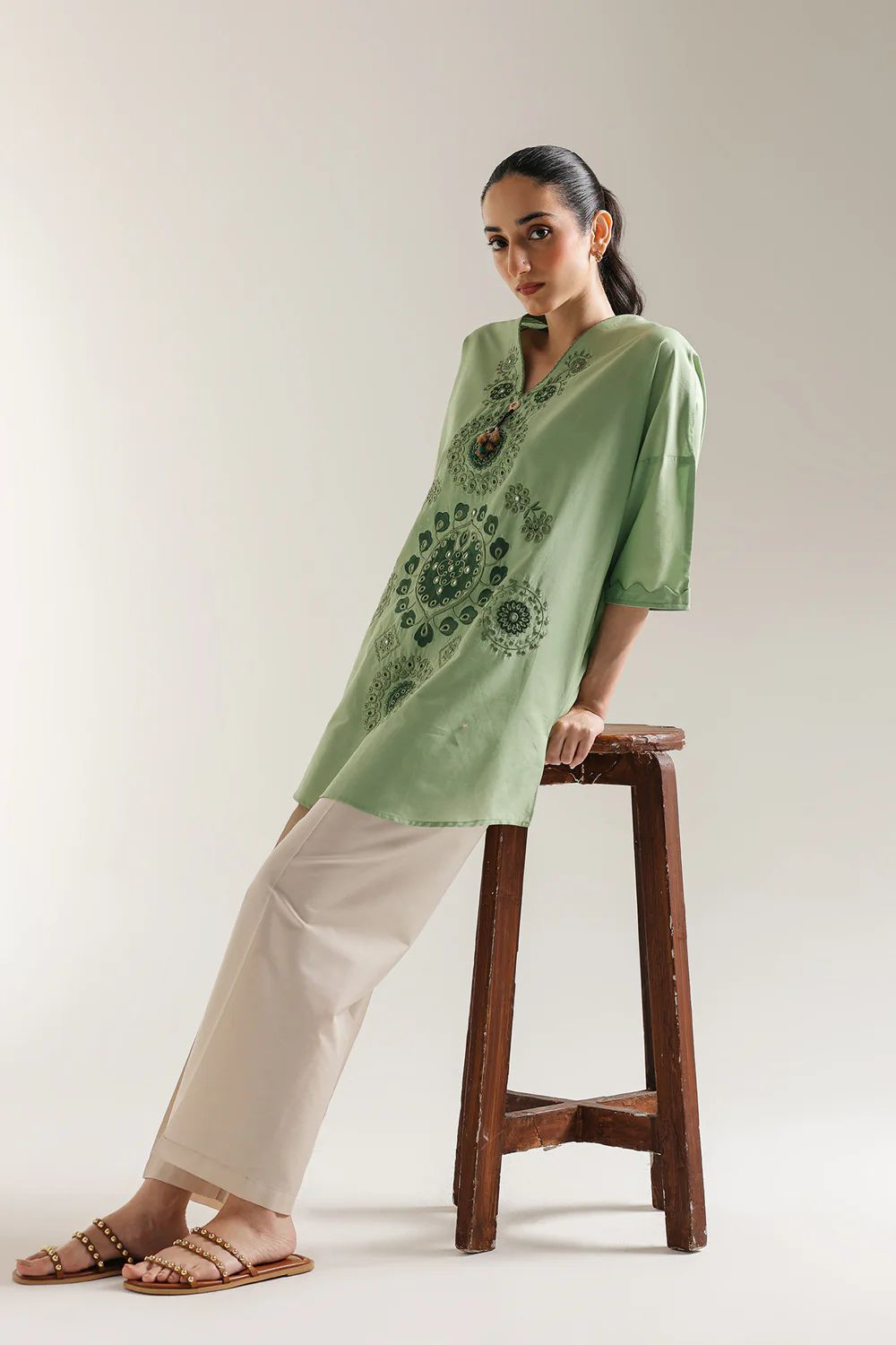 Rene | Co-ord Set 2pc | Digital Printed | SUMMER FIT | PREMIUM STITCHED | PREMIUM FABRIC | SKU-B945623
