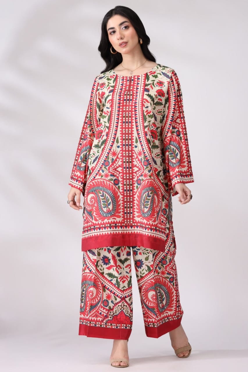 Mashal Preet (Digital 2 Pcs) NEW ARRIVALS | 2PC LAWN SUMMER FIT |STITCHED| FAST DELIVERY