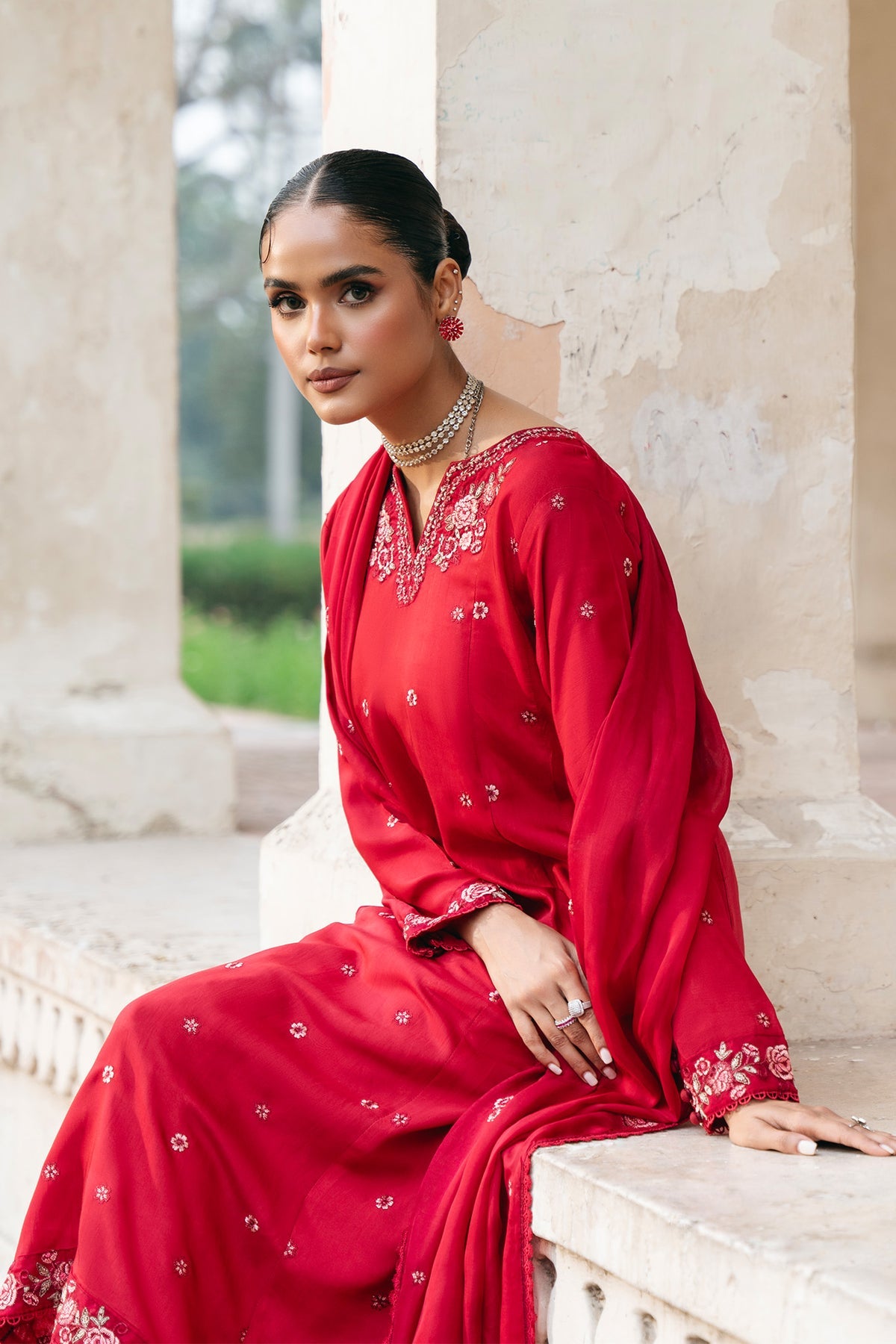 Yesra -3 Pcs PREMIUM FABRIC | SUMMER FIT | STITCHED -1341