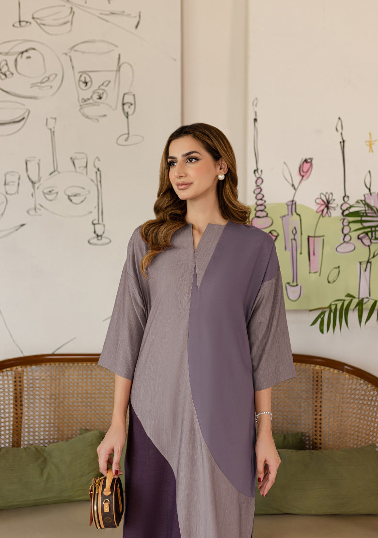 ZELOR - Digital Printed 2 Pcs PREMIUM FABRIC | SUMMER FIT | STITCHED-3550