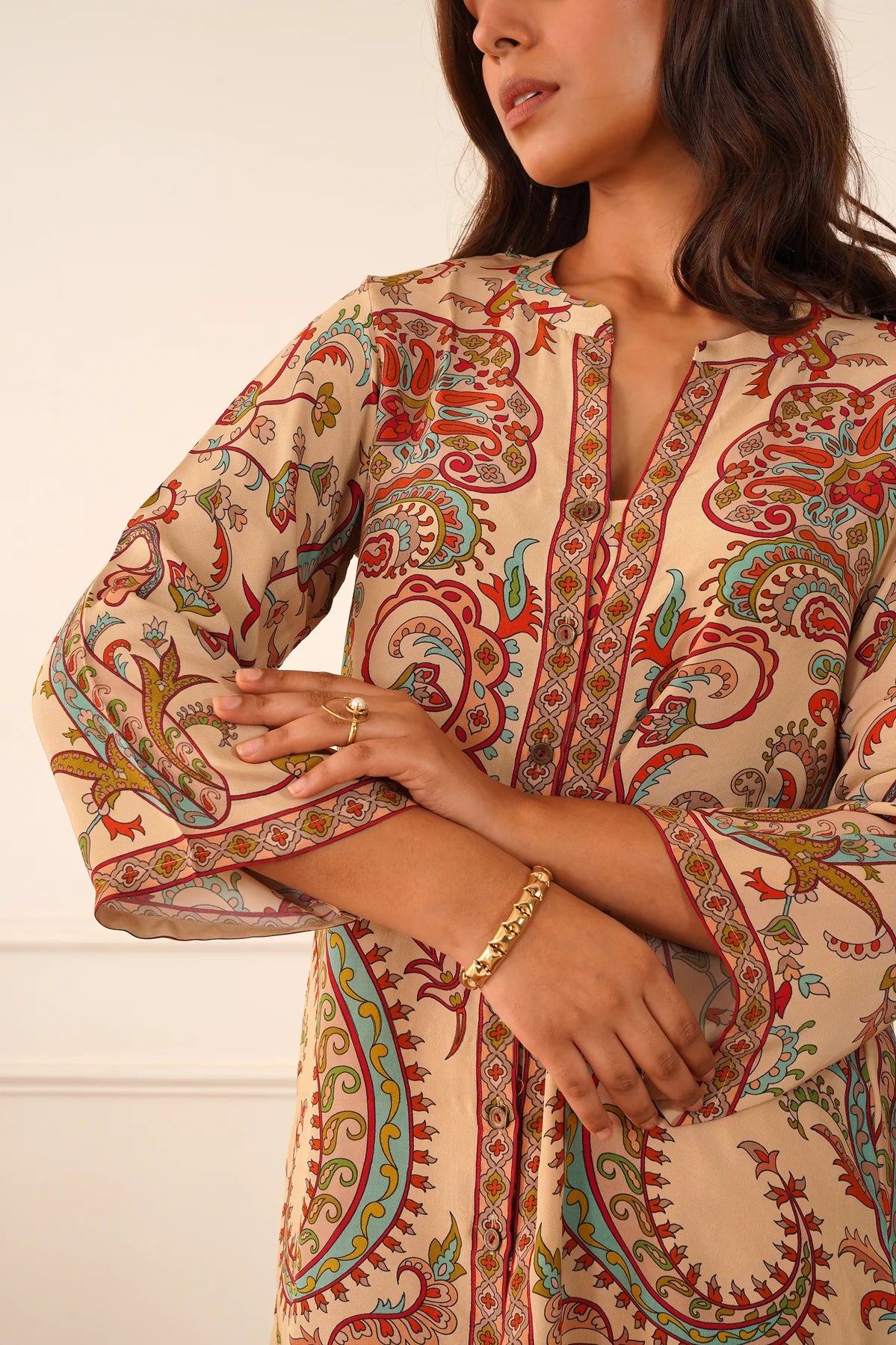 Digital Printed 2 Pcs PREMIUM BLENDED LAWN FABRIC | SUMMER FIT | STITCHED-3551