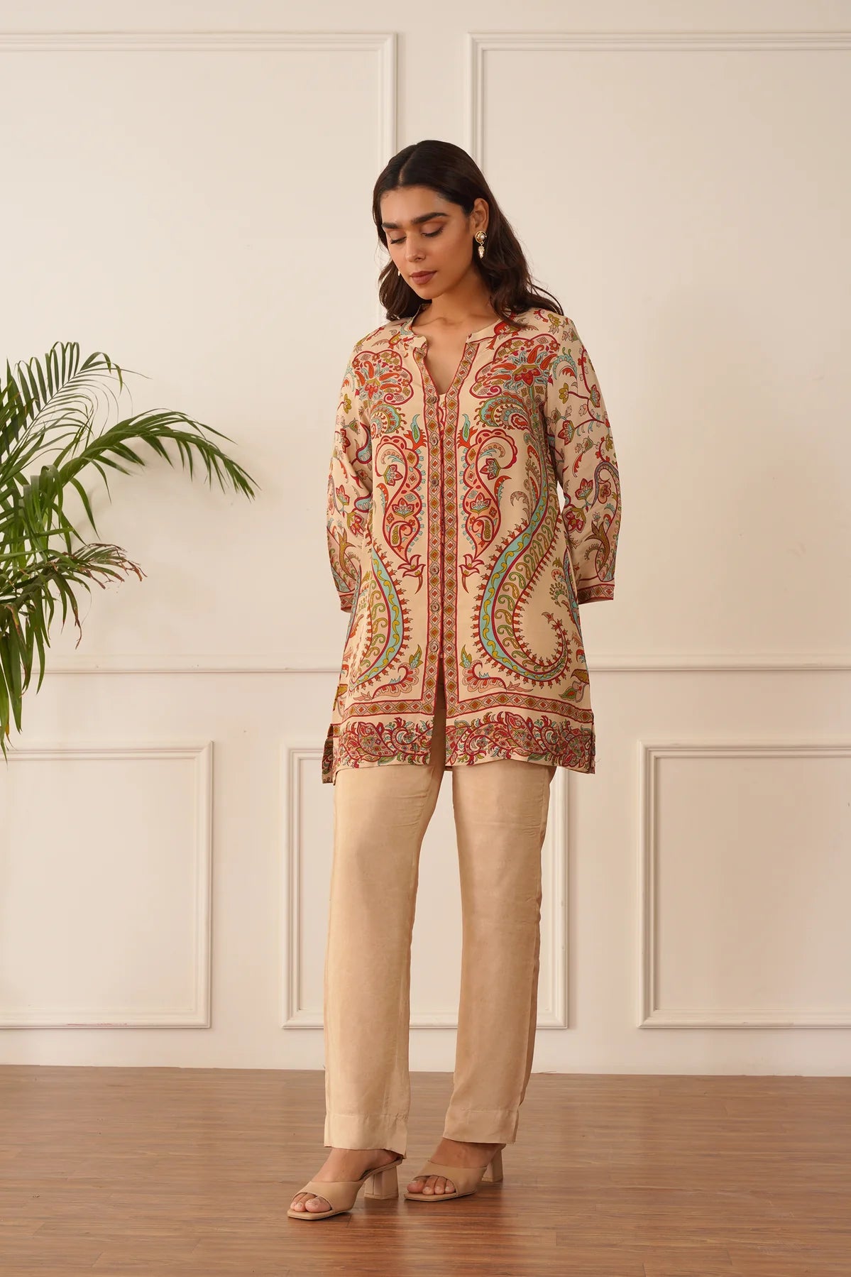 Digital Printed 2 Pcs PREMIUM BLENDED LAWN FABRIC | SUMMER FIT | STITCHED-3551