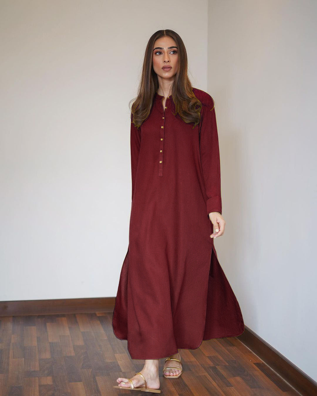 IMA 2 pc Coord Set Premium Fabric & Premium Stitched | Long Length -16001