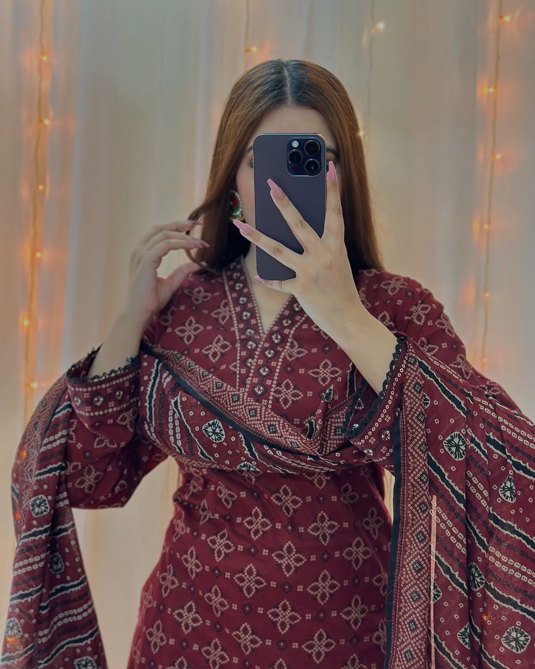 Tangy - Digital Printed 3 Pcs PREMIUM FABRIC | SUMMER FIT | STITCHED - 3216