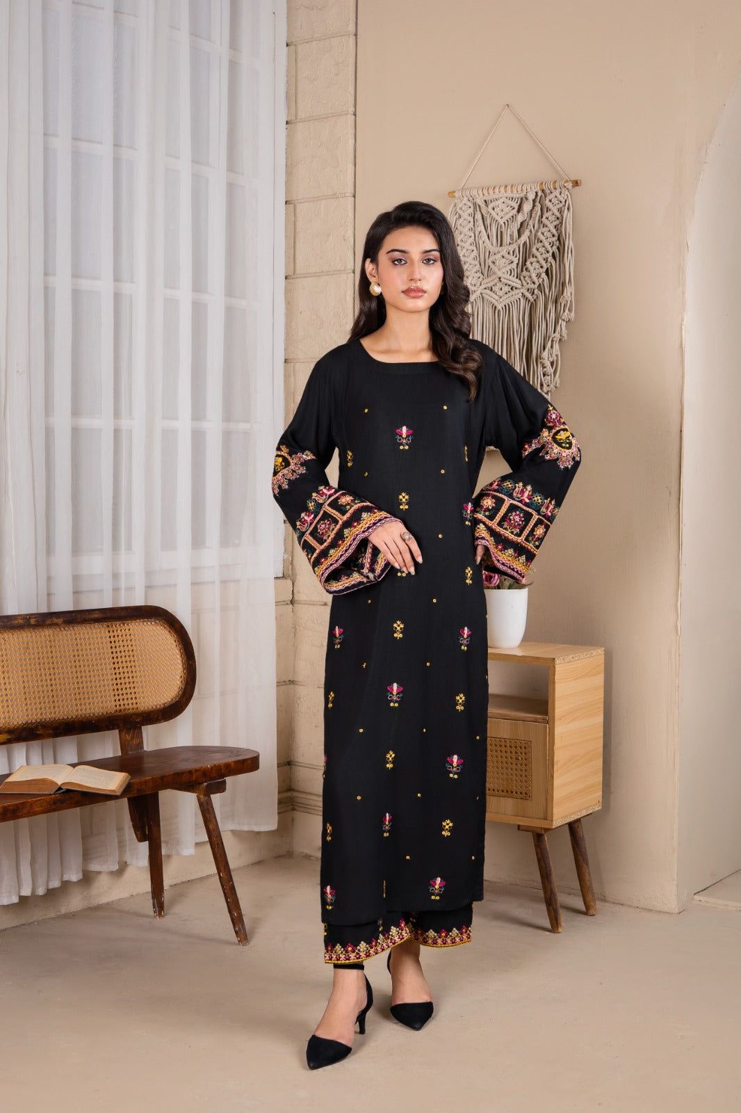 Luna (Embroided 2 Pcs) Digital Printed | SUMMER FIT | PREMIUM STITCHED | PREMIUM FABRIC