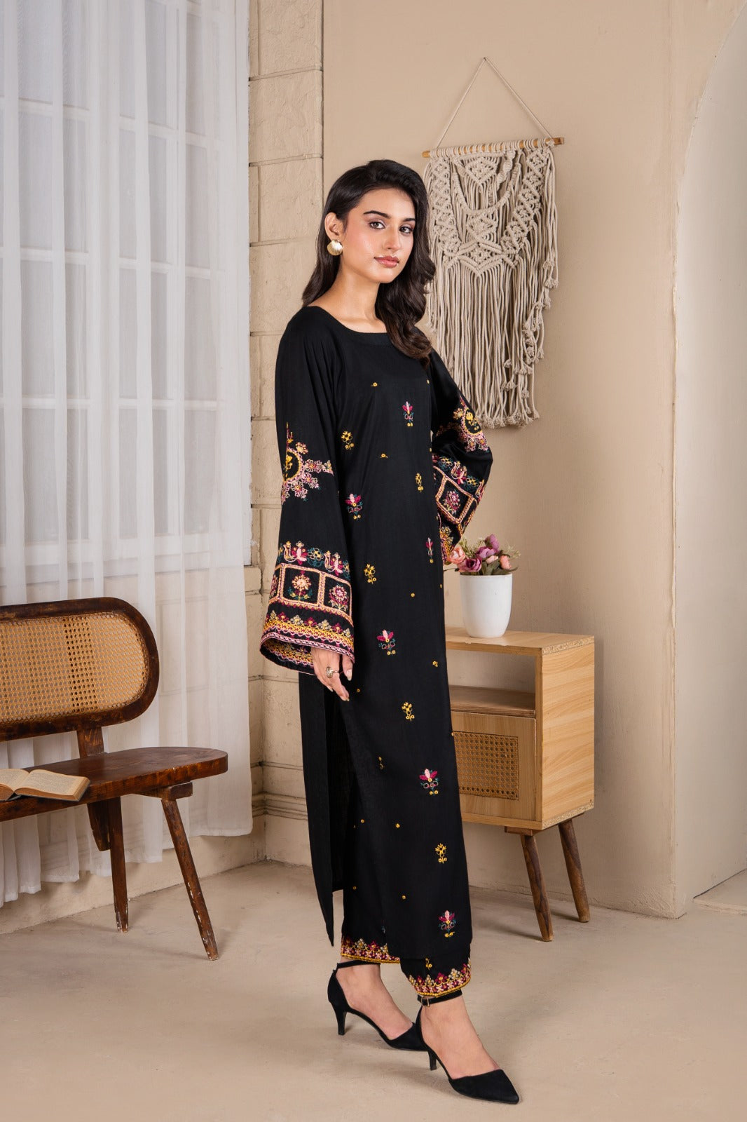 Luna (Embroided 2 Pcs) Digital Printed | SUMMER FIT | PREMIUM STITCHED | PREMIUM FABRIC