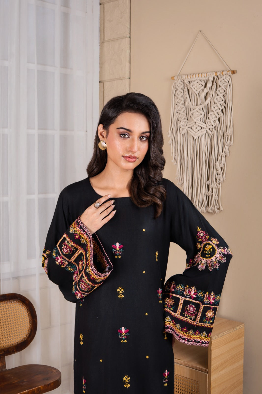 Luna (Embroided 2 Pcs) Digital Printed | SUMMER FIT | PREMIUM STITCHED | PREMIUM FABRIC