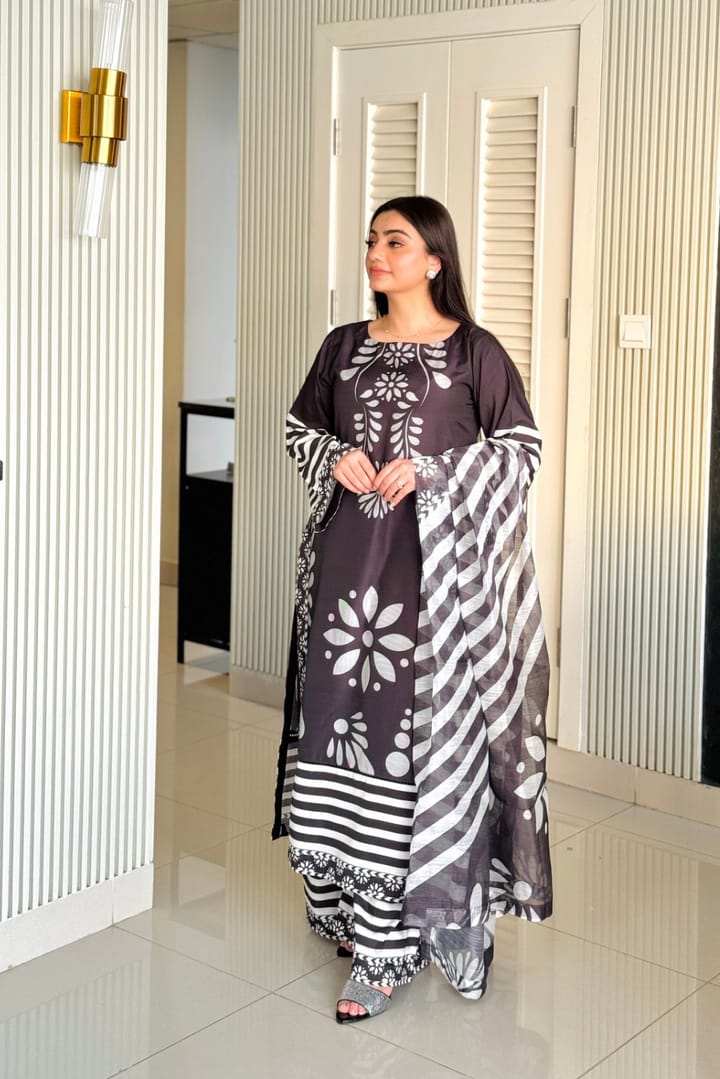 Rangoon (Printed 3 Pcs) Digital Printed | SUMMER FIT | STITCHED