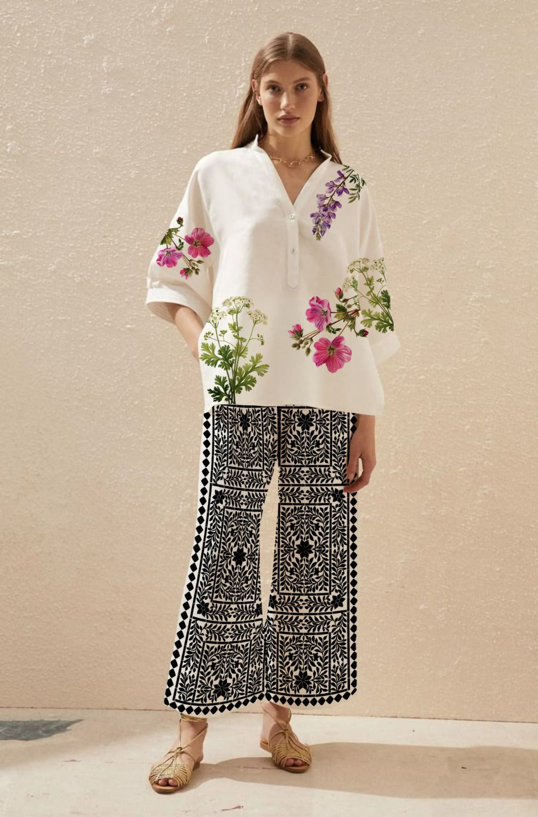 Mina | Co-ord Set 2pc | Digital Printed | SUMMER FIT | PREMIUM STITCHED | PREMIUM FABRIC |