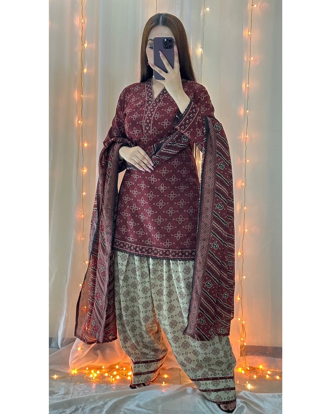 Tangy - Digital Printed 3 Pcs PREMIUM FABRIC | SUMMER FIT | STITCHED - 3216