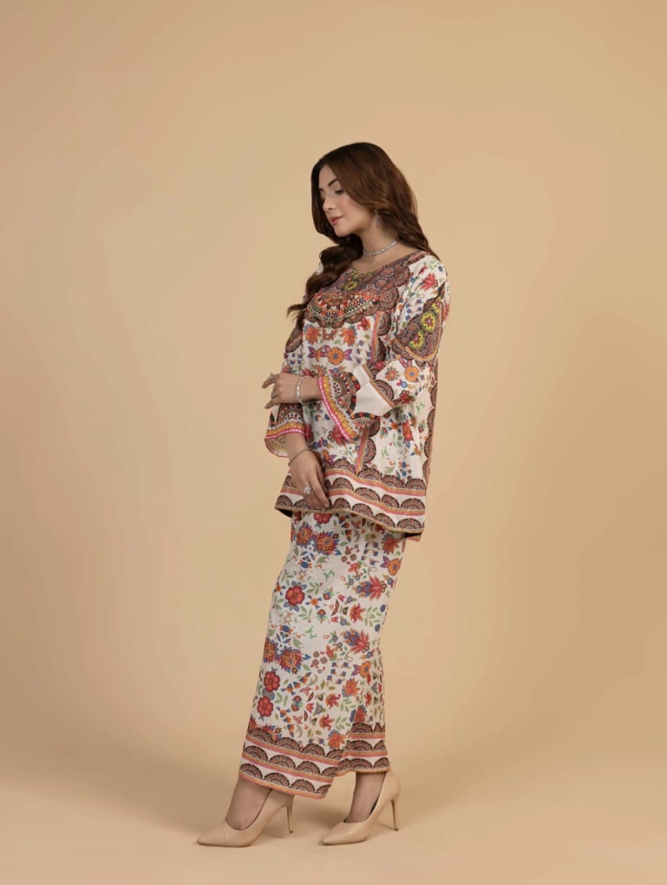 Kohenoor (Digital 2 Pcs) Stitched Summer Fit - Premium Quality Fabric