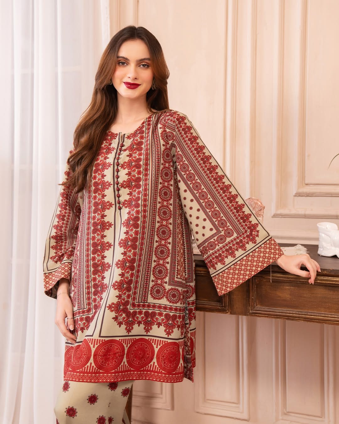 BLOSSOM |DIGITAL 2 PC PREMIUM FABRIC| SUMMER FIT|