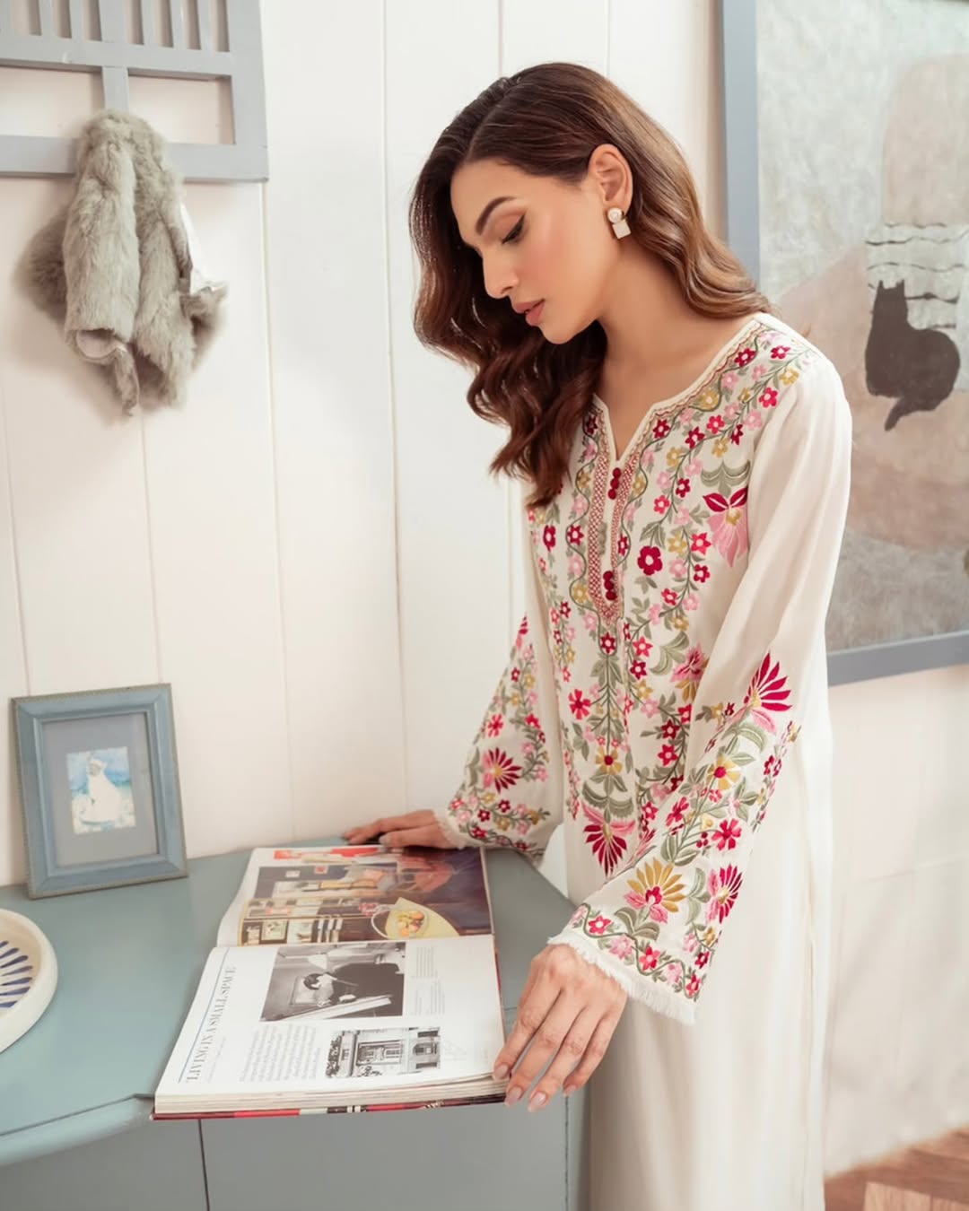 Rubab (Embroidery 2 Pcs) - Premium Quality Fabric