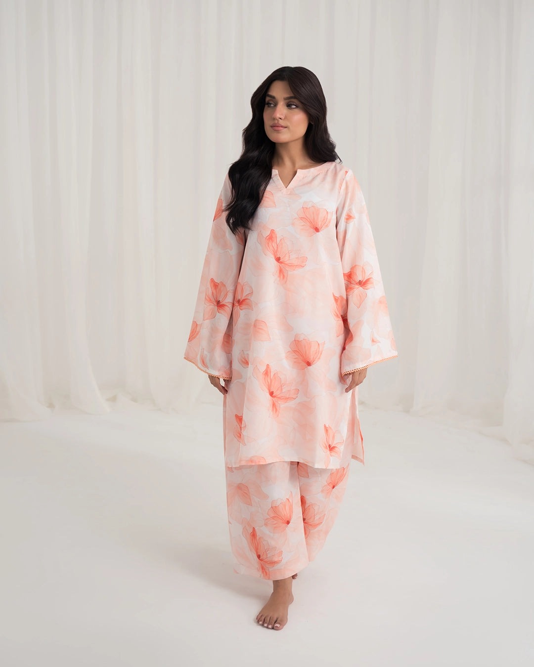 FLORAL | Co-ord Set 2pc | Digital Printed | SUMMER FIT | PREMIUM STITCHED | PREMIUM FABRIC