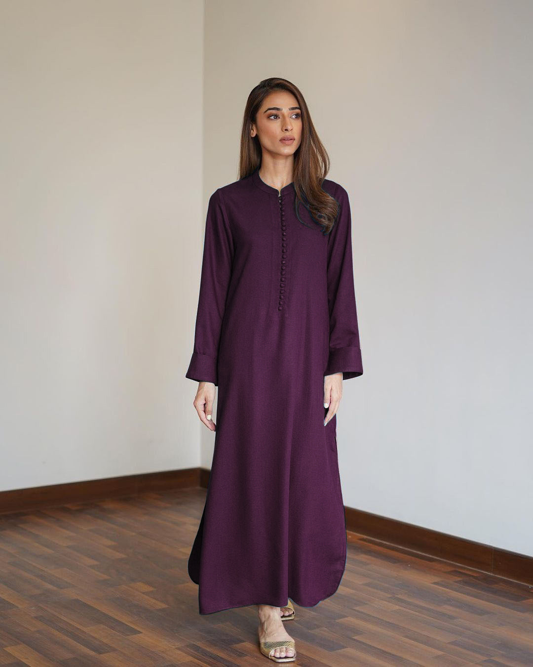 Raima 2 pc Coord Set Premium Fabric | Premium Lawn Stitched | Long Length -15001