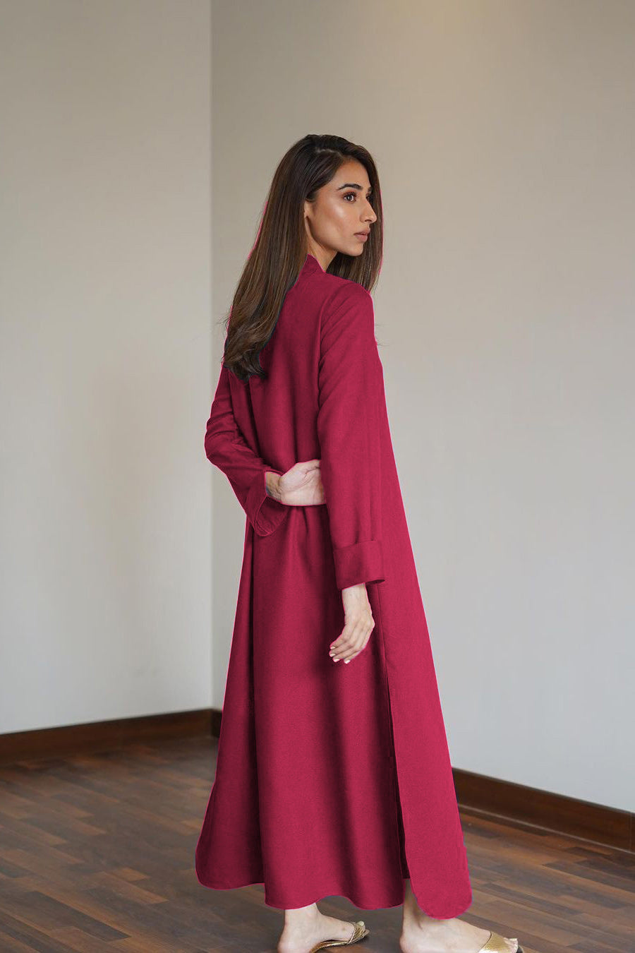 Raima 2 pc Coord Set Premium Fabric | Premium Lawn Stitched | Long Length -15001