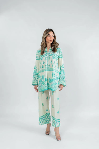 Sola Co-ord Set- Premium Fabric 2 Pc - 170001