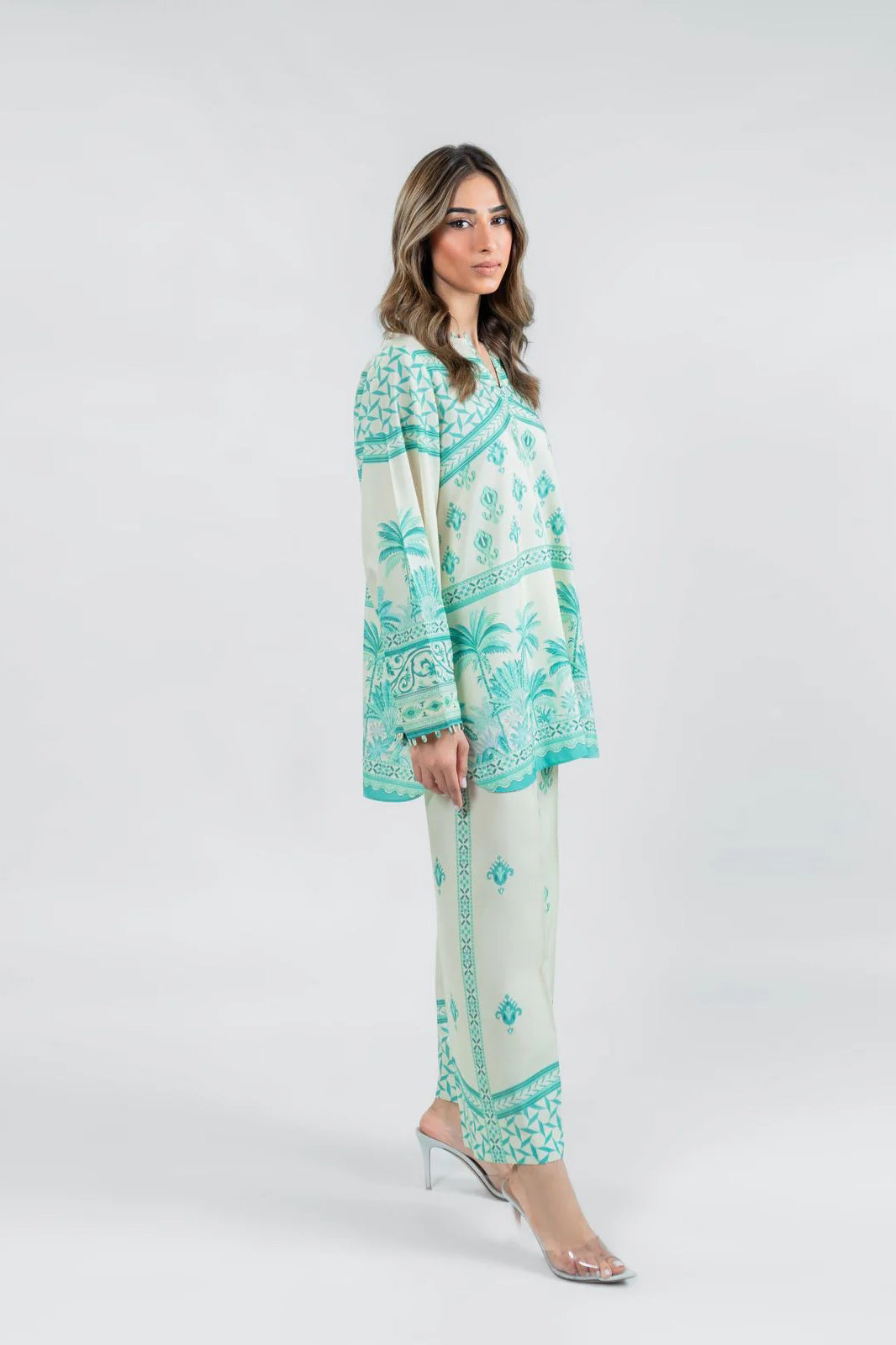 Sola Co-ord Set- Premium Fabric 2 Pc - 170001