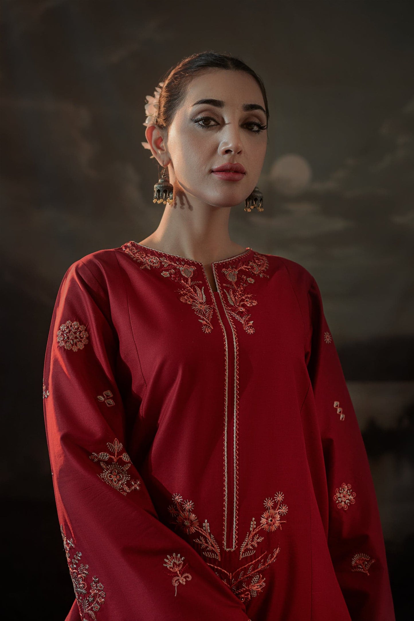 Tulip Long Length (Embroidery 2 Pcs)
