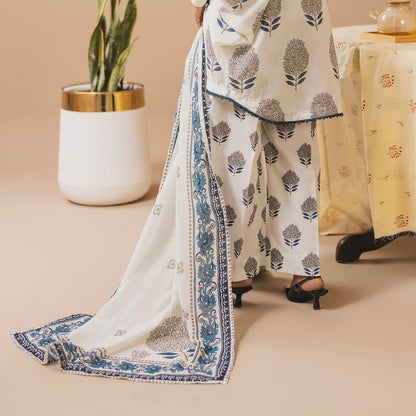 Pastel - Digital Printed 3 Pcs PREMIUM FABRIC | SUMMER FIT | STITCHED - 3211