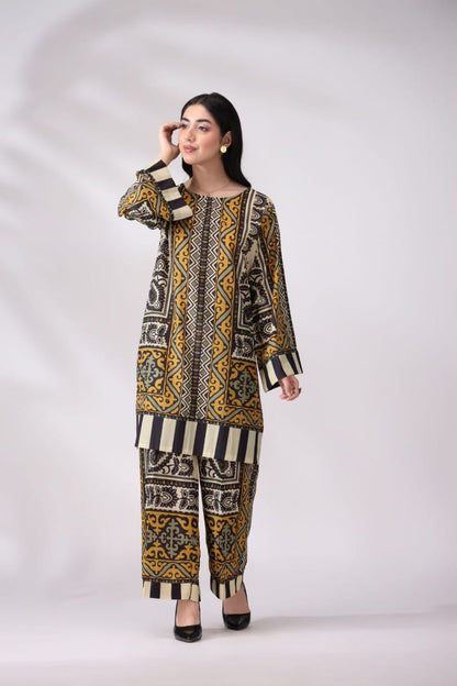 Digital Printed 2 Pcs PREMIUM FABRIC | SUMMER FIT | STITCHED - 3212