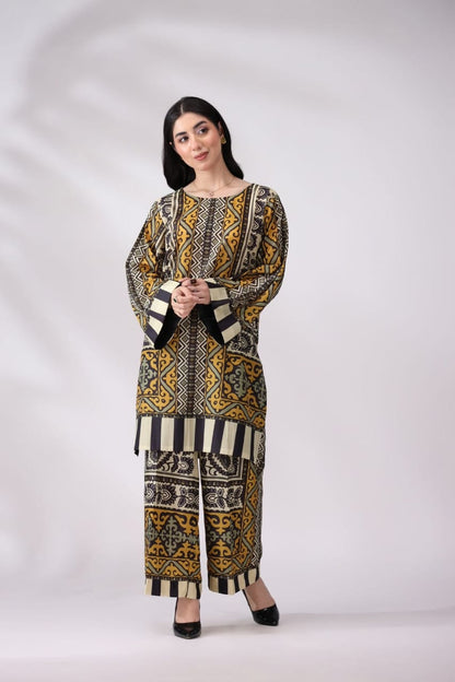 Digital Printed 2 Pcs PREMIUM FABRIC | SUMMER FIT | STITCHED - 3212