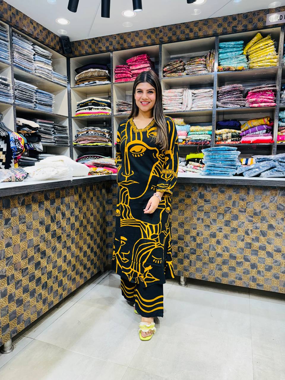 NURA - Digital Printed 2 Pcs PREMIUM FABRIC | SUMMER FIT | STITCHED - 3216