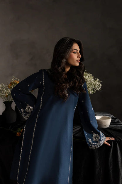 Sage Blue Embroided 2Pcs
