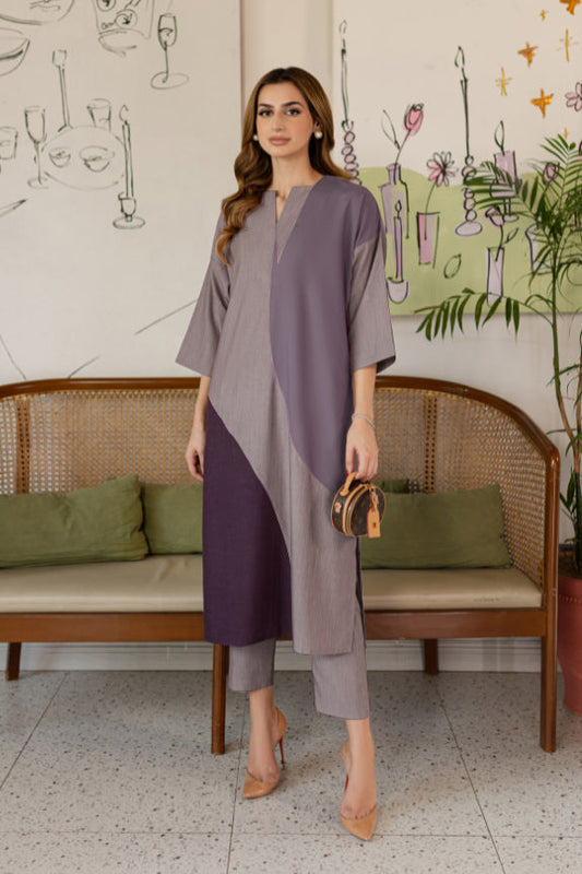 ZELOR - Digital Printed 2 Pcs PREMIUM FABRIC | SUMMER FIT | STITCHED-3550
