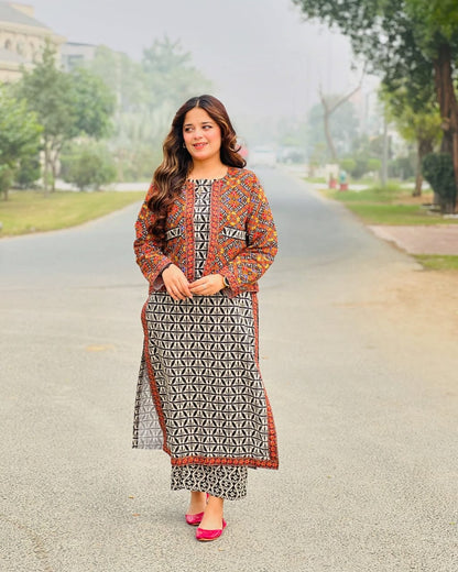 Ghazal (Digital Koti 3 Pcs) - New Arrivals
