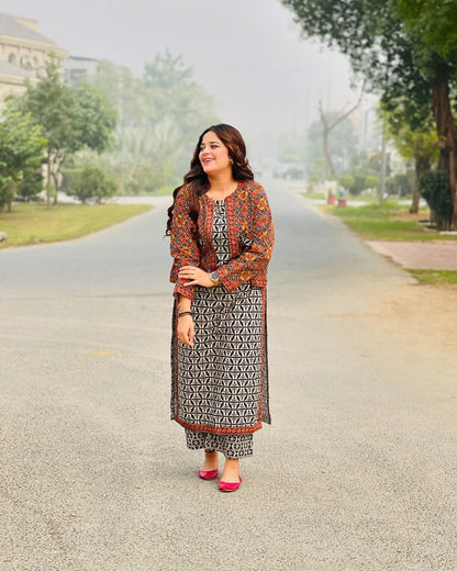 Ghazal (Digital Koti 3 Pcs) - New Arrivals