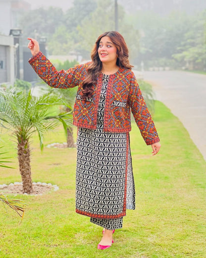 Ghazal (Digital Koti 3 Pcs) - New Arrivals